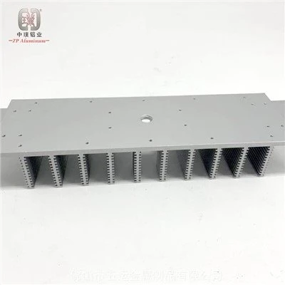 CNC Machined Anodized Aluminum Heat Sink
