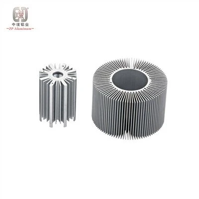 Custom Sunflower Round LED Heat Sink