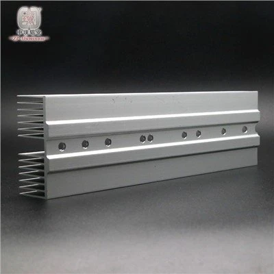 Extruded Aluminum Heat Sink with CNC Machining