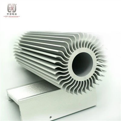 Round Aluminum Extruded Heat Sink