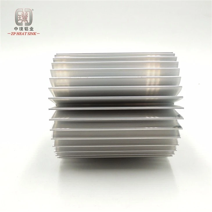 Precision Round Aluminum Heat Sinks