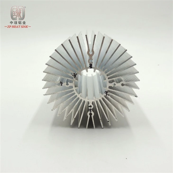 Precision Round Aluminum Heat Sinks