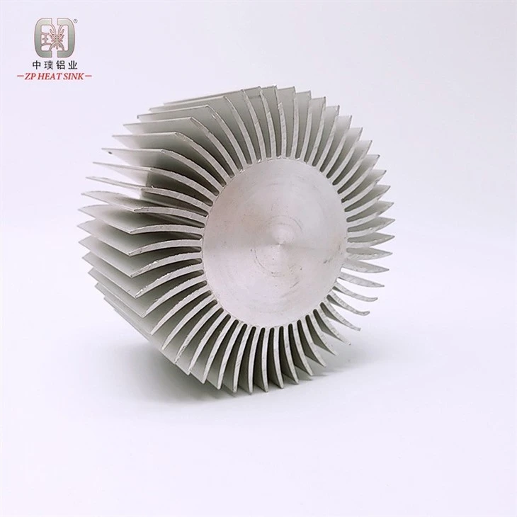 Precision Round Aluminum Heat Sinks