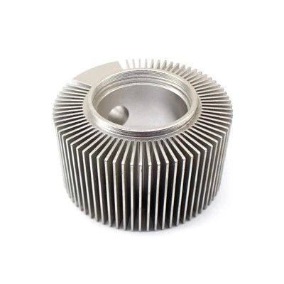 Custom Sunflower Aluminum Heat Sinks | Extrusion + CNC + Powder Coating