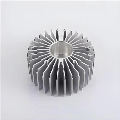 High Efficiency 6061 & 6063 Aluminum Heat Sink Extrusion Profile For LED Lighting